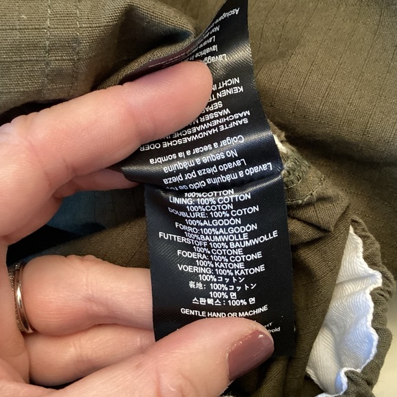 NWT Poler Outdoor Elastic Waist Ripstop Camping Hiking Pants - Olive Green - L - Picture 9 of 9